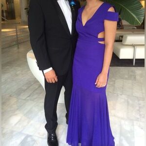 Violet Gown Dress
